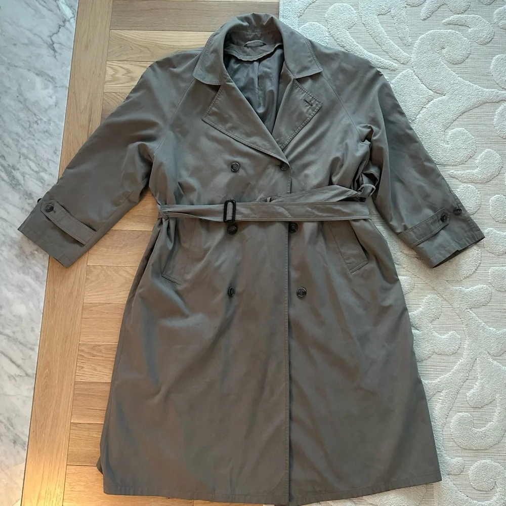 Men’s Unbranded Rain Trench - Taupe 44R